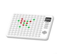 Gioco degli scacchi elettronici 9 modalità LED istruzioni per bianco | 9 modalità di gioco, avversari KI, 3 livelli di difficoltà, guida LED, promuovere il pensiero logico