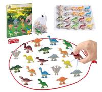 Gioco degli scacchi magnetico a forma di dinosauro, gioco degli scacchi magnetico portatile da viaggio a forma di dinosauro, giochi da tavolo interattivi per famiglie, giochi da tavolo per feste