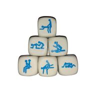 Gioco dei Dadi Erotic Divertysex Bianco 25 Unità