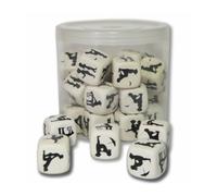 Gioco dei Dadi Erotic Divertysex Bianco 25 Unità