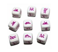 Gioco dei Dadi Erotic Divertysex Bianco 25 Unità