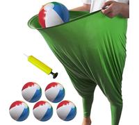 Gioco dei pantaloni della nonna, giochi all'aperto for feste in famiglia con rimbalzante, for riunioni familiari, picnic, compleanni, campeggio(Green)