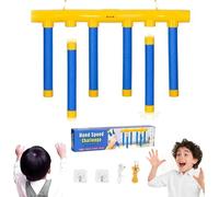 Gioco dei riflessi - Sfida con bastoni riflettenti a caduta con telecomando, gioco con bastoni riflettenti a caduta a 3 velocità, giochi di cattura for la coordinazione occhio-mano