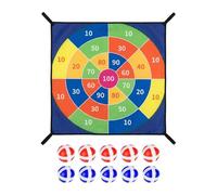 Gioco del Bersaglio per Trampolino | Set Giocattolo Bersaglio con Palline | Gioco Lancio Palla Tappeto Elastico | per Interni Esterni Feste Compleanno Famiglia Bambini Adulti