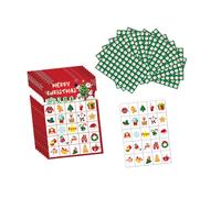 Gioco del Bingo di Natale Gioco di gruppo per feste Giochi di carte Compagni