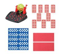 Gioco del Bingo Lotto, numero fortunato, giochi genitore-figlio, classico