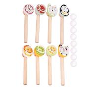 Gioco Del Cannello Palline - Set da 8 per Giochi di Equilibrio e Abilità - del re la Palla,Per Interno, Esterno, Casa, Scuola, Asilo, Famiglia, Compleanno, Natale, Capodanno