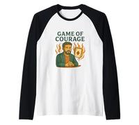 Gioco del Coraggio - Poker Mindset Edition Maglia con Maniche Raglan