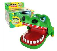 Gioco del dentista con denti di coccodrillo, giochi con le dita che mordono il coccodrillo, gioco da viaggio per bambini e adulti, pro