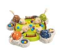 Gioco del Dinosauro Affamato - Unità Scacchiera in Polimero ABS, Set da 48 Grani per Sviluppo Intellettuale, Hardware Coordinazione Occhio-Mano, Manuale | Gioco per Ragazzi & Membri Famiglia