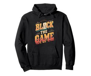 Gioco del Domino Block The Game Felpa con Cappuccio