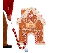 Gioco Del Golf Al Coperto | A Forma Di Casa Di Pan Di,Set Gioco Golf Pan Di - Per Raduni Festivi, Decorazioni Per La Casa, Divertimento, Risate, Feste E Carnevale