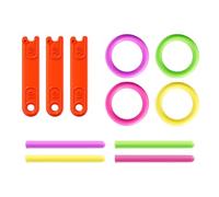 Gioco del lancio 'anello: set da gioco all'aperto, sportiva circolare, divertente attività di lancio | Kit di intrattenimento per la famiglia, ricreativo per bambini, genitori e adulti