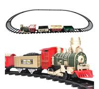 Gioco del treno di Natale, Set di treni dell'albero di Natale | Set di treni elettrici Set di treni divertenti per bambini - Set di treni giocattolo elettrici Giochi di treni di Natale con