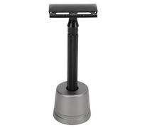 Gioco del Trimmer di Sicurezza a Doppio Bordo, Manuale a Doppio Lato, Metal Metr (BLACK)