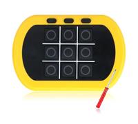 Gioco del Tris Elettronico, 5 in 1 Gioco Tris Portatile Console di Gioco Puzzle Digitale Tic Tac Toe Game per l'Educazione e la Crescita Della Memoria Viaggi in Auto Regali per Bambini e Adulti
