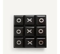 Gioco del tris in legno di mango tinto, Morpha Nero TU