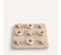 Gioco del tris in travertino, Trevi Beige TU