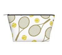 Gioco della palla Tennis, Borsa da toilette Borsa per trucco Borsa per cosmetici Borsa da toilette da viaggio portatile