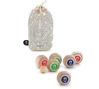 Gioco delle Bocce Edizione Giochi Olimpici 2024 Beige Bambini 5+ in Legno