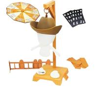Gioco dell'Impiccato Magnetico, Hangman Game, per Ragazzi e Ragazze (giallo)