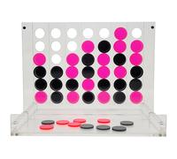 Gioco Deluxe Quattro In Righe In Mostra - Cristallo Lucido Lucite 4 In Righe