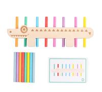 Gioco d'epalli di legno: gioco d'azzardo strategia classica, sfida di divertimento in famiglia, pratico gioco impilamento blocchi di legno | giocoeducativo per bambini, adulti, festa, sala