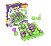 Gioco desktop game palla di palla da pallone da tavolo da palla-pong-hüpf-backgammon-funny game con principio di gobang fatto in plastica pp per bambini divertimento per la famiglia per adulti a casa