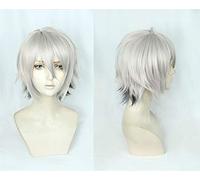 Gioco Destino/Grande ordine FGO Kadoc Zemlupus Parrucca capelli sintetici sintetici a strati soffici corti Nuovo tipo