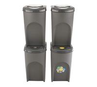 Set contenitori raccolta differenziata 4x35L IKWB35S4-405U
