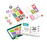 Gioco di abbinamento degli animali, carte di traccia animali adatti per bambini, gioco di corrispondenza degli animali, giochi di logica, ordine della posizione degli animali, giocattolo educativo