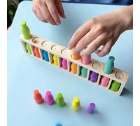 Gioco di abbinamento di bottiglie per bere, set di giochi da tavolo per la memoria per adolescenti, realizzato in materiale, gioco per il riconoscimento dei colori e il pensiero logico, gioco da tavol