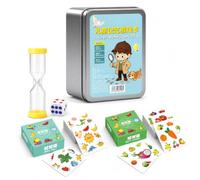 Gioco di Abbinamento e Memoria , 2 set+1 memoria, ferro , 3,5cm | Annotazioni cinesi e inglesi, Gioco di coppie illustrate, Partita familiare con carte, Per animatori educativi