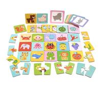 Gioco Di Abbinamento - Rompicapi Logici | Giocattolo Educativo Per Ordinare Attività Per Bambini Di 3 Anni Scuola Materna Asilo Viaggio