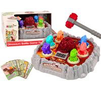 Gioco di Abilità Dinosauri con Vulcano Fumante, Luci e Suoni