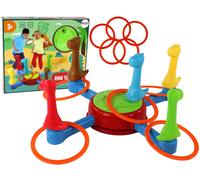 Gioco di abilità per bambini Lancio di anelli di dinosauro