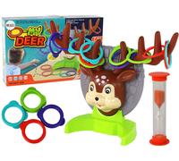 Gioco di abilità per famiglie - lancio degli anelli al cervo