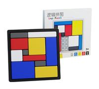 Gioco di - ABS 13,5 x 13,5 cm | Risoluzione dei problemi Giocattolo educativo cognitivo Bambini Adolescenti Adulti Casa Scuola Viaggio Campeggio Picnic Estetica