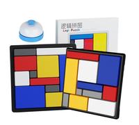 Gioco di - ABS 13,5 x 13,5 cm | Risoluzione dei problemi Giocattolo educativo cognitivo Bambini Adolescenti Adulti Casa Scuola Viaggio Campeggio Picnic Estetica