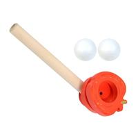 Gioco Di Allenamento Per La Capacità Polmonare A Sfera Sospesa, Giocattolo Di Pratica Del Flusso D'aria Per Bambini, Kit Di Gioco Per Il Respiro Infantile, Design Ergonomico Liscio, 5,91x1.77x1.77 Pol