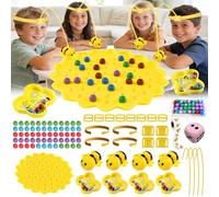 Gioco di api magnetico diligente, gioco di abilità api & Bee Collect gioco con potenti magneti, gioco magnetico aggiornato per adulti e bambini a partire dagli 8 anni in su, con scatola di