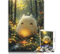 Gioco di apprendimento con 1000 pezzi di puzzle "Spirito della foresta" per esercitarsi nelle abilità, regalo premuroso per momenti felici, dimensioni 38x26cm
