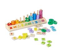 Gioco di apprendimento numeri, forme e colori