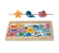 Gioco di asta magnetica | Gioco di pesca 2 in 1 adatto,Giochi di pesca magnetici con pesci vivi, gioco per tutti, regalo di compleanno di Pasqua per ragazzi e ragazze