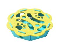 Gioco di attività del - Cubo di puzzle in feltro per l'impegno di gioco, mangiatoia per arricchimento con funzione di apprendimento, giocattolo interattivo per il patio del balcone della casa