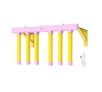 Gioco di bacchette riflettenti - 3 marce, regolabile tramite USB, ricaricabile, per bambini, adulti, feste, compleanni, Halloween, aule, Indoo