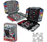 Gioco di battaglia navale, piccolo gioco da tavolo battleship, navi classiche, gioco da tavolo, strategia battaglia navale, gioco per bambini dai 4 anni, regali di compleanno, giochi di festa