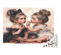 Gioco di bellezza per bambini Puzzles 1000 Pezzi Carta riciclata per adulti Puzzle per adulti Impossibile difficile stimolante Gioco educativo Ottima idea regalo per la decompressione 52x38cm/1000pcs