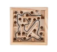 Gioco di Biglie in Legno, Legno naturale (personalizzato) | Percorso labirintico, Giocattolo educativo, Tempo creativo, Per
