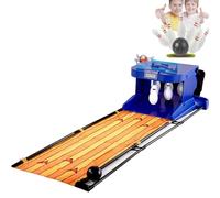 Gioco di Bowling elettronico for Bambini, segnapunti interattivo, Ritorno Automatico Realistico della Palla, migliora Il Legame Genitore-Figlio, tabellone segnapunti a LED, Illuminazione(3.5m/11ft)